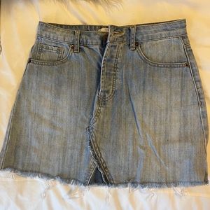 Jean skirt